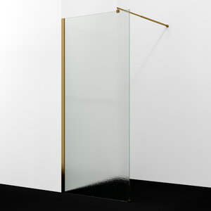 Изображение товара Душевая стенка WasserKRAFT Rur 30W46BG-TXG 110 см стекло текстурное матовое золото Изображение товара Душевая стенка WasserKRAFT Rur 30W46BG-TXG 110 см стекло текстурное матовое золото