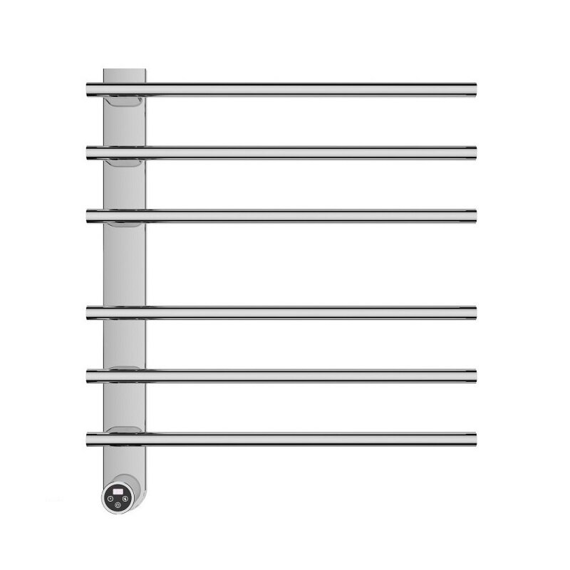 Изображение товара Полотенцесушитель электрический Aquame AQM3116CR, ширина 52 см, высота 61 см, диммер слева, цвет хром