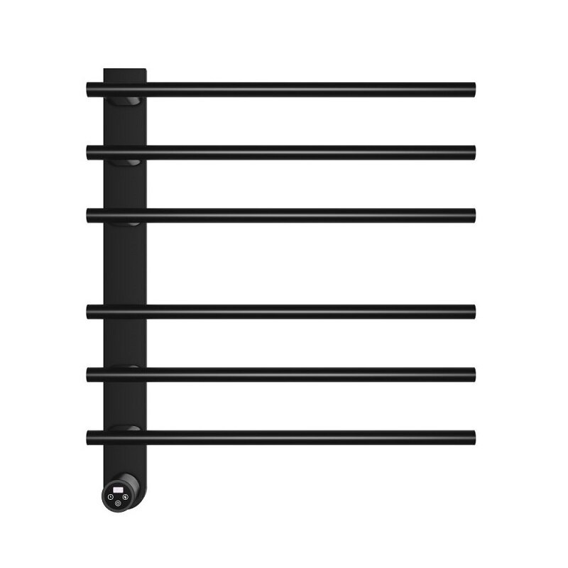 Изображение товара Aquame AQM3116MB — электрический полотенцесушитель 52 см, 61 см, черный матовый