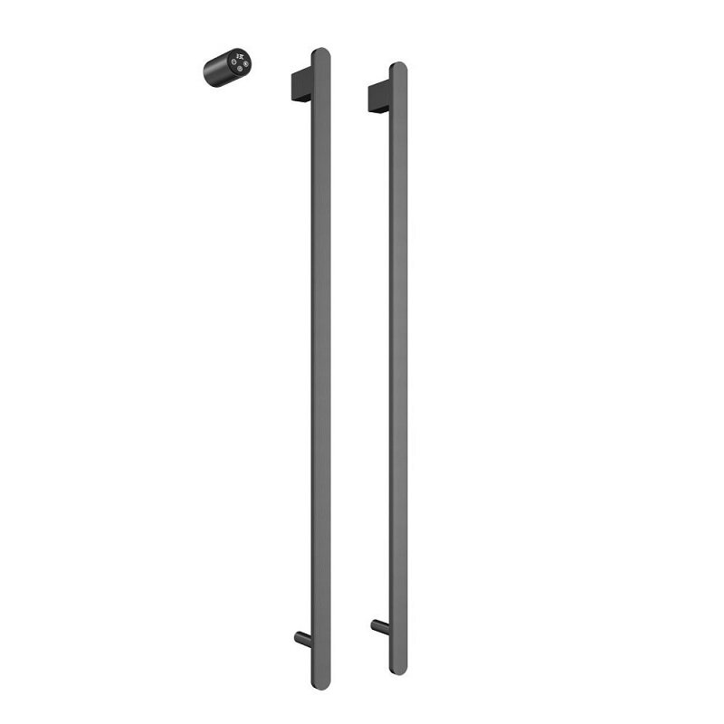 Изображение товара Электрический полотенцесушитель Aquame AQM3132GM 45x100 см нержавеющая сталь