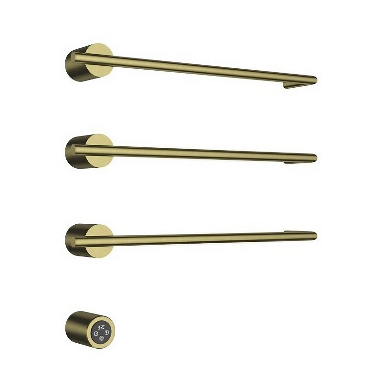 Изображение товара Электрический полотенцесушитель Aquame AQM3143BG золото брашированное 45 Вт