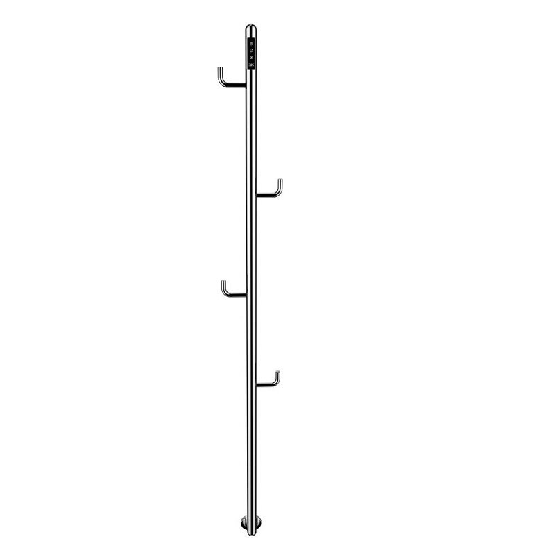 Изображение товара Полотенцесушитель электрический Aquame AQM3150CR, ширина 18 см, высота 166 см, диммер, цвет хром