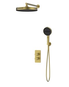 Изображение товара Душевая система Vincea Domus VSFW-5DM0BG с внутренней установкой и золотым покрытием