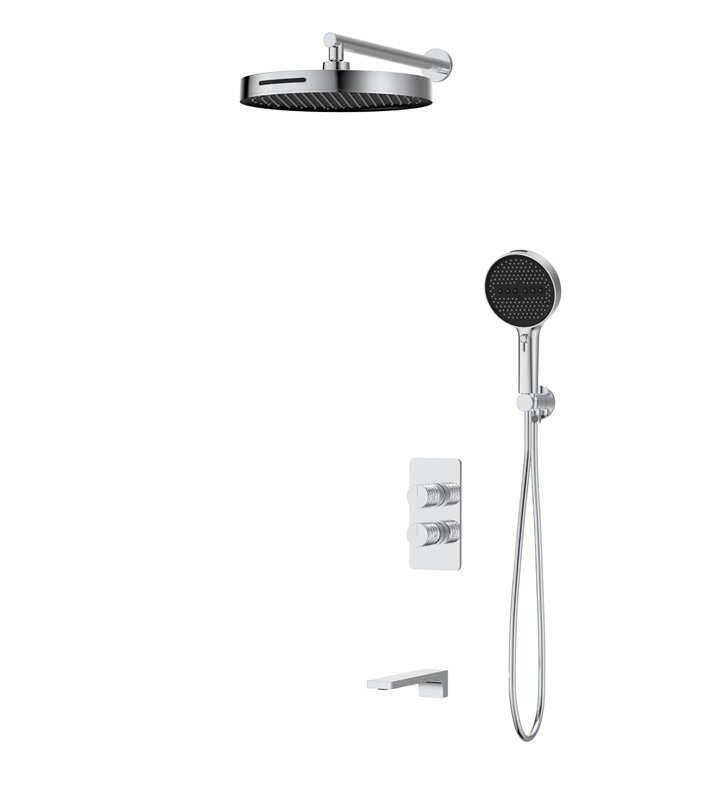 Изображение товара Душевая система Vincea Domus VSFW-5DM1CH с внутренней частью и хромовым покрытием