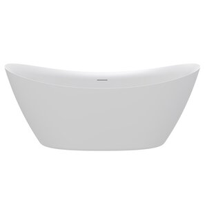 Изображение товара Ванна акриловая Aquame AQM3504MW, 170 х 75 см, цвет белый матовый