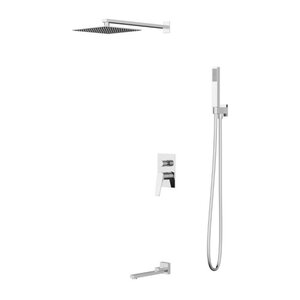 Изображение товара Душевая система Vincea Puro VSFW-5P1CH хром, вертикальный монтаж, 5 лет гарантии