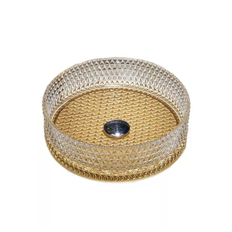 Изображение товара Стеклянная раковина Vincea VBS-5GL04 40 см угловая золото стекло