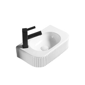 Изображение товара Раковина Vincea VBS-503, 45 см, фарфор, подвесная, цвет белый