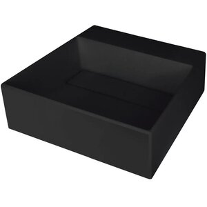 Изображение товара Раковина Deante Correo CQR_NU4M, 40 см, искусственный камень, цвет черный