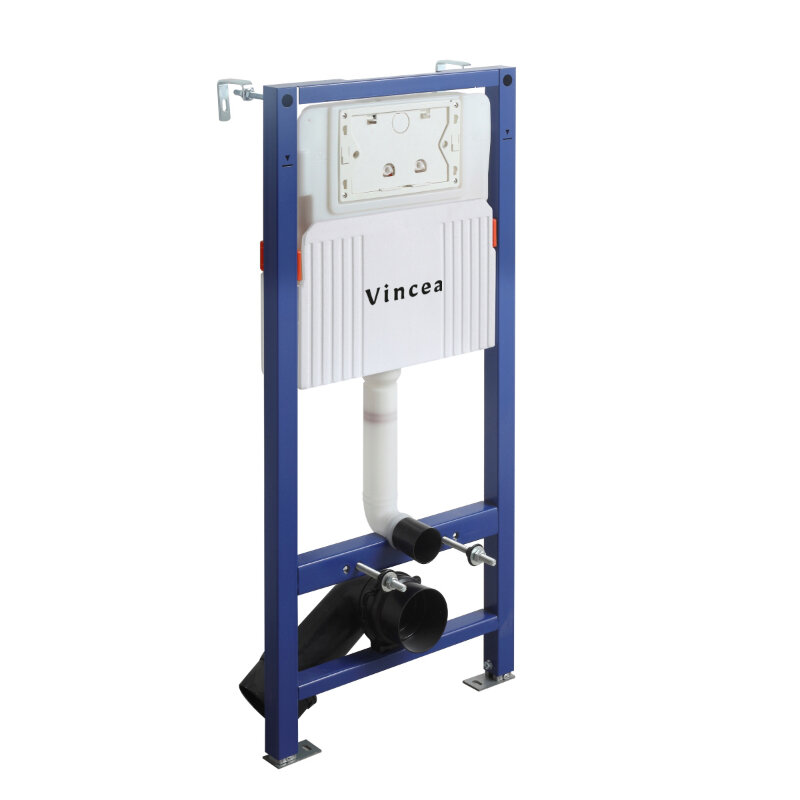 Изображение товара Инсталляция Vincea VIS-2508 для подвесного унитаза, цвет белый/синий