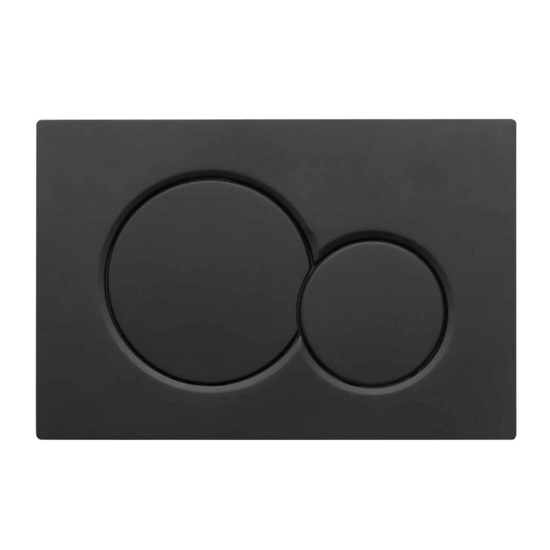 Изображение товара Клавиша смыва Vincea VFP-202MB механическая черный матовый для унитаза