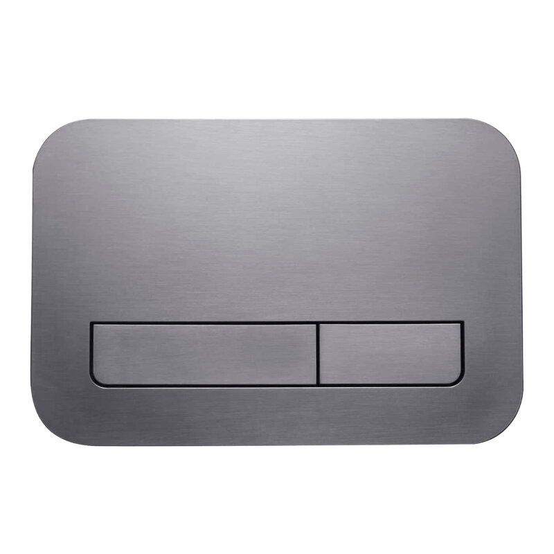 Изображение товара Клавиша смыва Vincea VFP-201GM механическая вороненая сталь двухрежимная