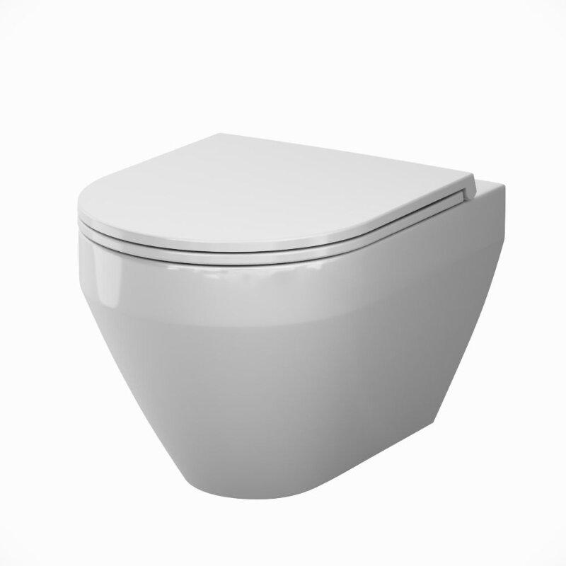 Изображение товара Подвесной безободковый унитаз Am.Pm Spirit V2.0 C701900SC с микролифтом