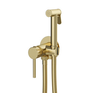Изображение товара Гигиенический душ Stworki Эстерсунд S31150GM, со смесителем, с внутренней частью, PVD золото матовое