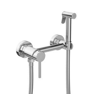 Изображение товара Гигиенический душ Stworki Эстерсунд S31155CR с металлическим шлангом и управлением рычагом, хром