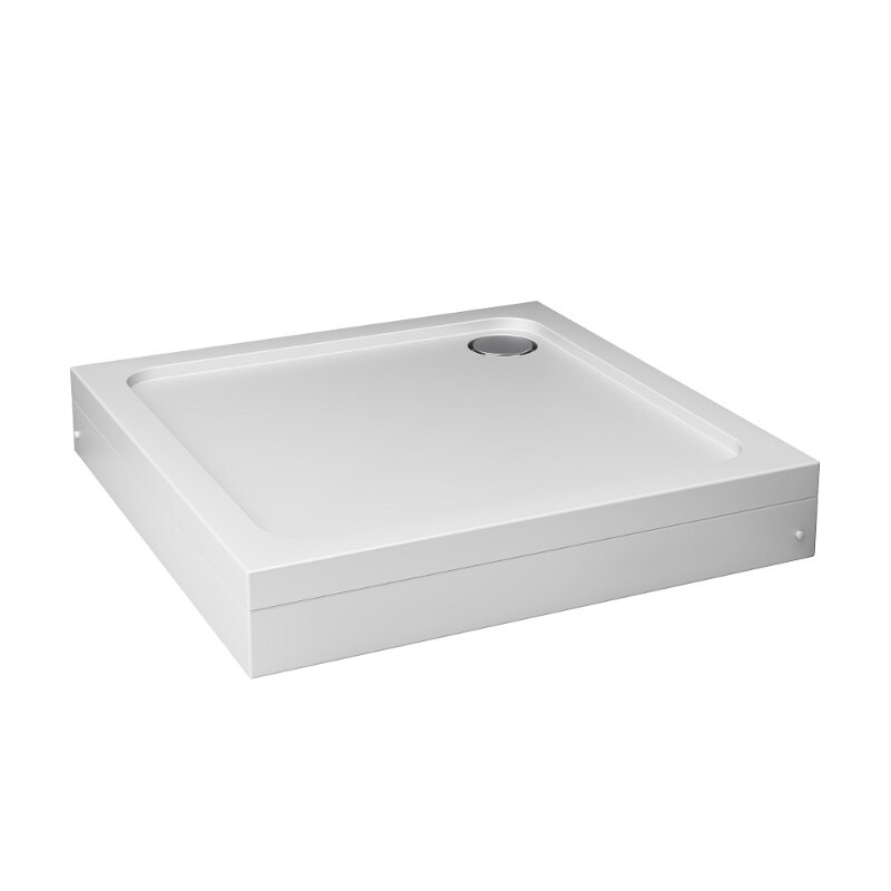 Изображение товара Душевой поддон Am.Pm Gem W90T-403-080W 80х80 см квадратный ABS пластик белый