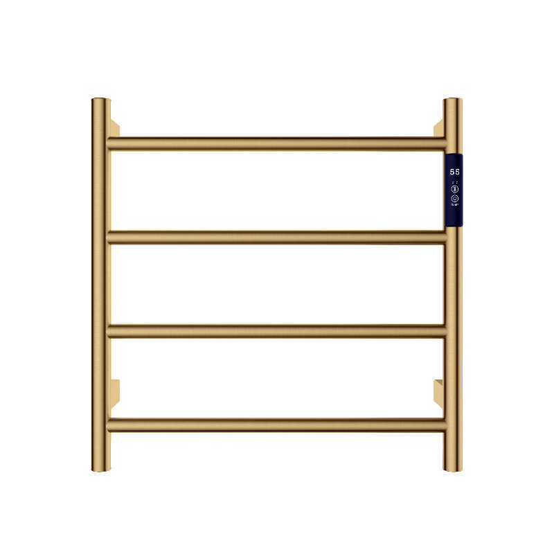 Изображение товара Электрический полотенцесушитель Wonzon & Woghand Bonn WW-AL404-BG 50x50 см золото брашированное