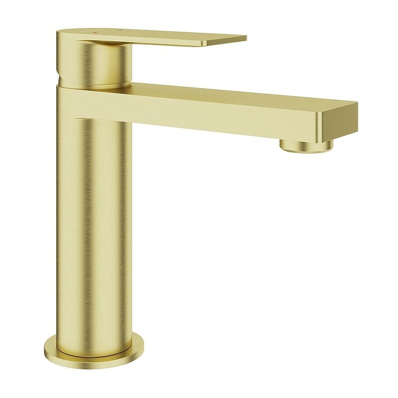 Изображение товара Смеситель для раковины Aqueduto Geomerico GEO0250, золото шлифованное Изображение товара Смеситель для раковины Aqueduto Geomerico GEO0250, золото шлифованное