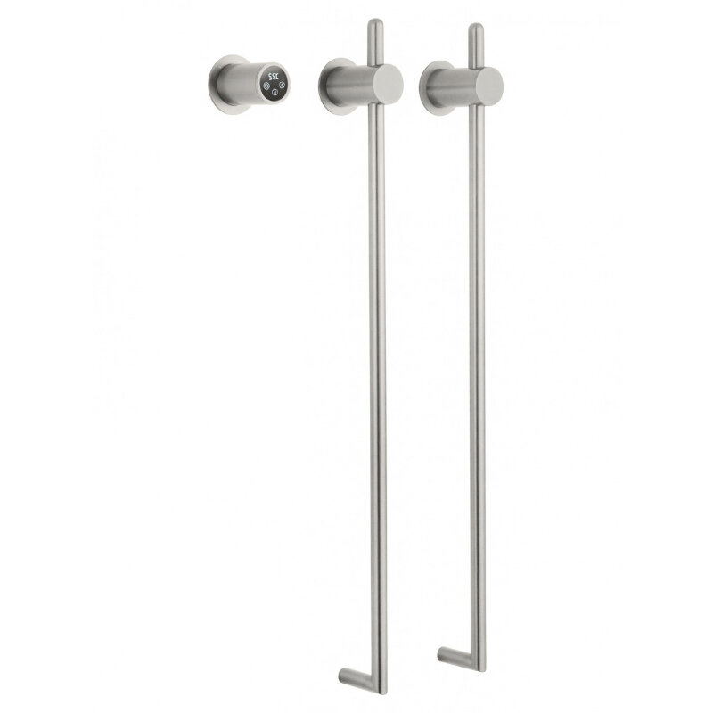 Изображение товара Электрический полотенцесушитель Wonzon & Woghand Leipzig WW-AL3621-BN 40x75 см никель брашированный