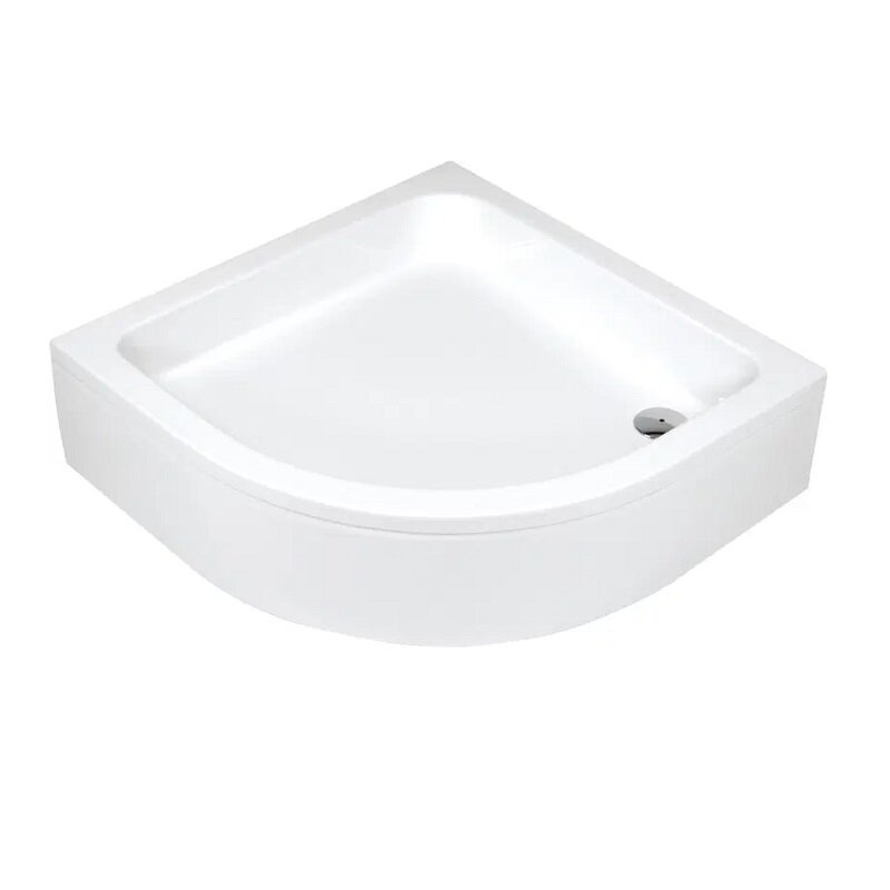 Изображение товара Поддон для душа Deante Deep KTU_032B 80x80 см белый высокий акрил