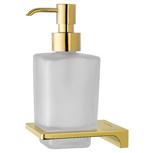 Изображение товара Дозатор для жидкого мыла Wonzon & Woghand Eclipse WW-9133-LG, PVD-покрытие, цвет золото глянцевое