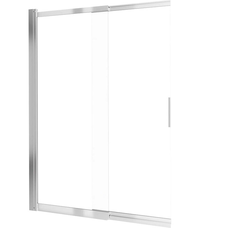 Изображение товара Шторка на ванну Deante Prizma KTJ 073R 100x140 см распашная/раздвижная стекло хром