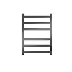 Изображение товара Полотенцесушитель электрический Apextermo Terra TR00164GN, ширина 40 см, высота 60 см, диммер справа, цвет оружейная сталь