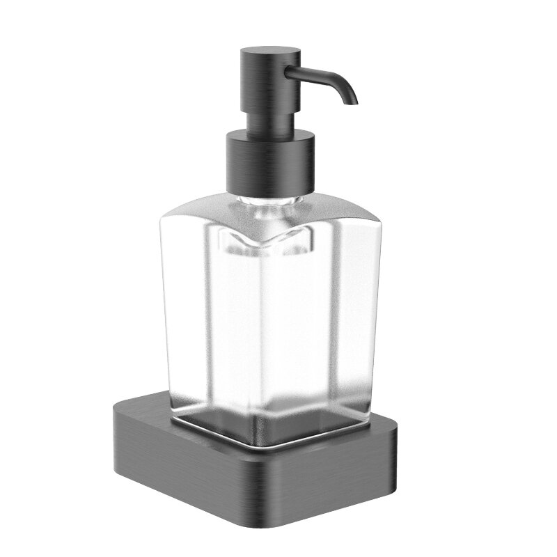 Изображение товара Дозатор для мыла Wonzon & Woghand Lotte WW-8333-BGM, PVD-покрытие, цвет графит темный