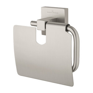 Изображение товара Держатель туалетной бумаги Wonzon & Woghand Polo WW-8926-BN, с крышкой, PVD-покрытие, цвет никель брашированный