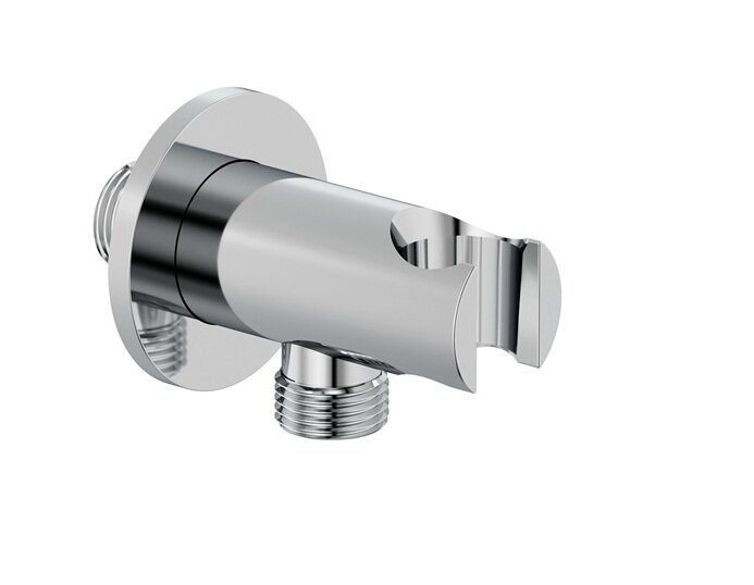 Изображение товара Шланговое подключение Kludi A-QA 6556705-00 с держателем лейки хром Германия