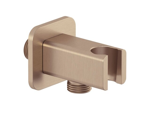 Изображение товара Шланговое подключение Kludi A-QA 65568N1-00 с держателем для лейки бронза