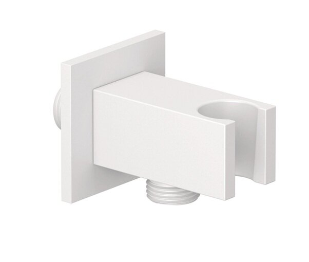 Изображение товара Шланговое подключение Kludi A-QA 6556953-00 с держателем лейки белый матовый