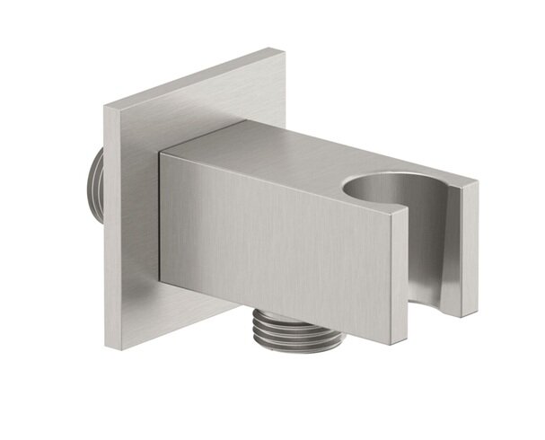 Изображение товара Шланговое подключение Kludi A-QA 65569N5-00 с держателем лейки никель брашированный