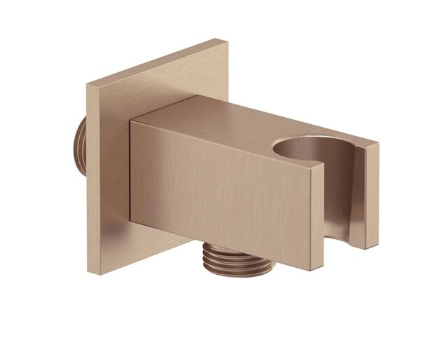 Изображение товара Шланговое подключение Kludi A-QA 65569N1-00 с держателем лейки бронза брашированная