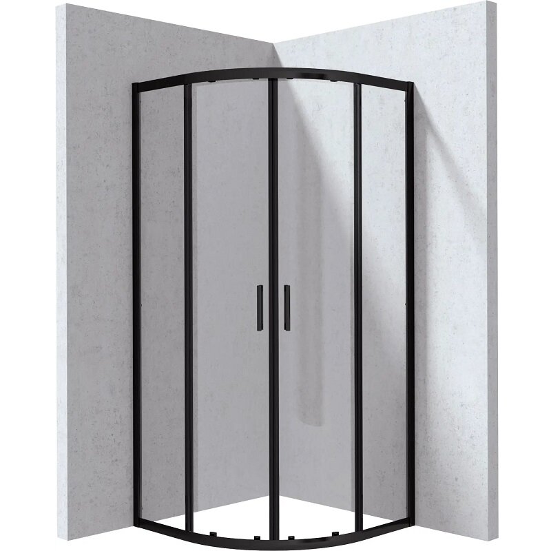 Изображение товара Душевой уголок Deante Funkia KYP_N088P 80x80 см раздвижные двери стекло прозрачное