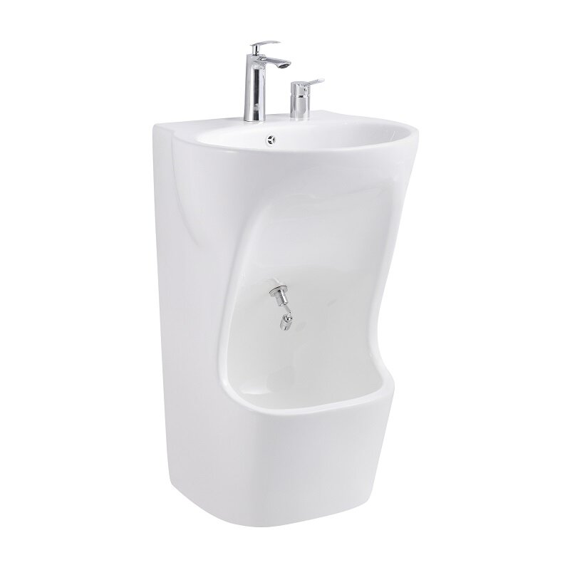 Изображение товара Напольная раковина SantiLine SL-4030 из фаянса для ванной и кухни Изображение товара Напольная раковина SantiLine SL-4030 из фаянса для ванной и кухни