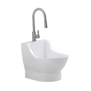 Изображение товара Раковина напольная для омовения SantiLine SL-4031, 31 х 51 см, цвет белый Изображение товара Раковина напольная для омовения SantiLine SL-4031, 31 х 51 см, цвет белый