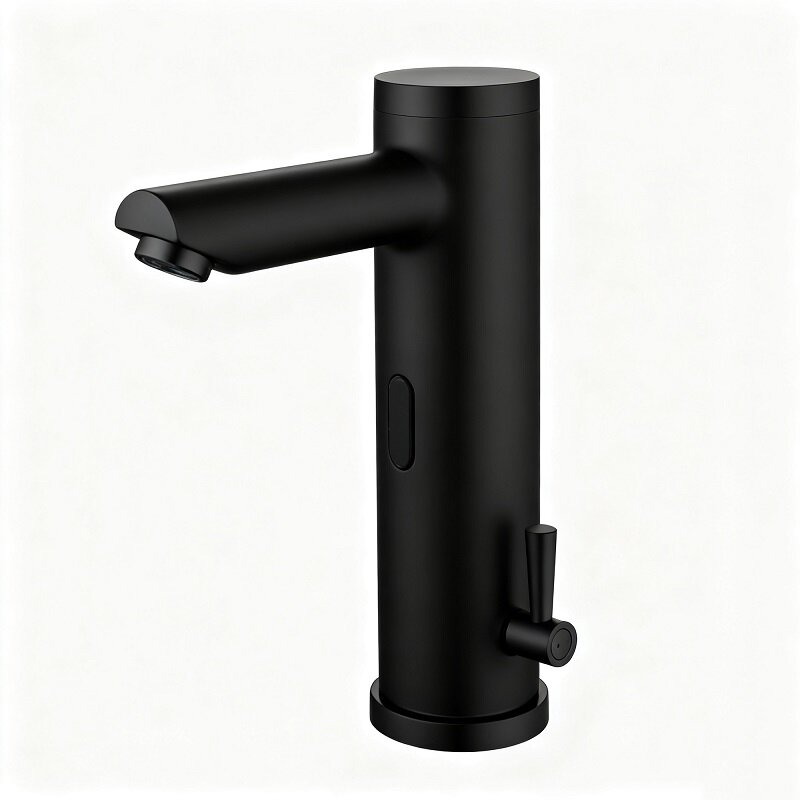 Изображение товара Сенсорный смеситель для раковины SantiLine SL-9025MB черный матовый