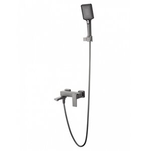 Изображение товара Современный смеситель для ванны и душа Wonzon & Woghand Cube 2.0 WW-88037068-BGM, с душевым гарниту Изображение товара Современный смеситель для ванны и душа Wonzon & Woghand Cube 2.0 WW-88037068-BGM, с душевым гарниту