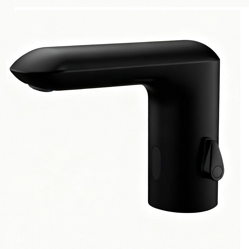 Изображение товара Сенсорный смеситель для раковины SantiLine SL-9027MB черный матовый