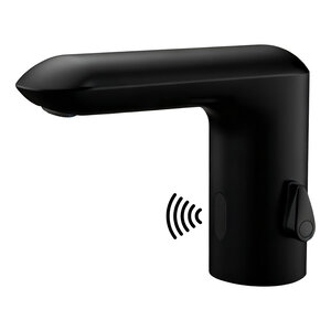 Изображение товара Сенсорный смеситель для раковины SantiLine SL-9027MB черный матовый