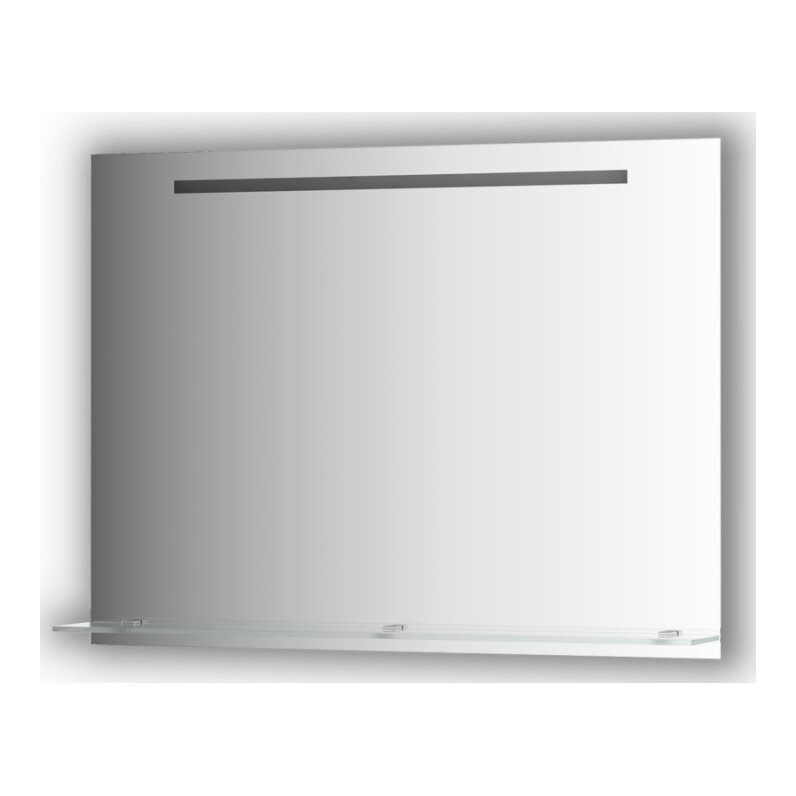 Изображение товара Зеркало с полочкой и LED-светильником Evoform Ledline-S BY 2158 100х75 см