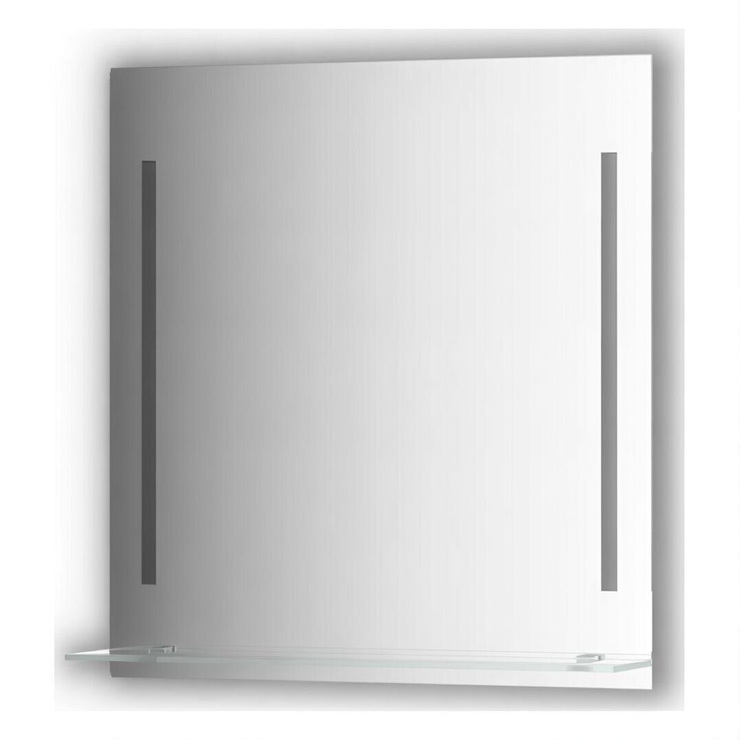 Изображение товара Зеркало с полочкой и LED-светильниками Evoform Ledline-S BY 2163 70х75 см Изображение товара Зеркало с полочкой и LED-светильниками Evoform Ledline-S BY 2163 70х75 см