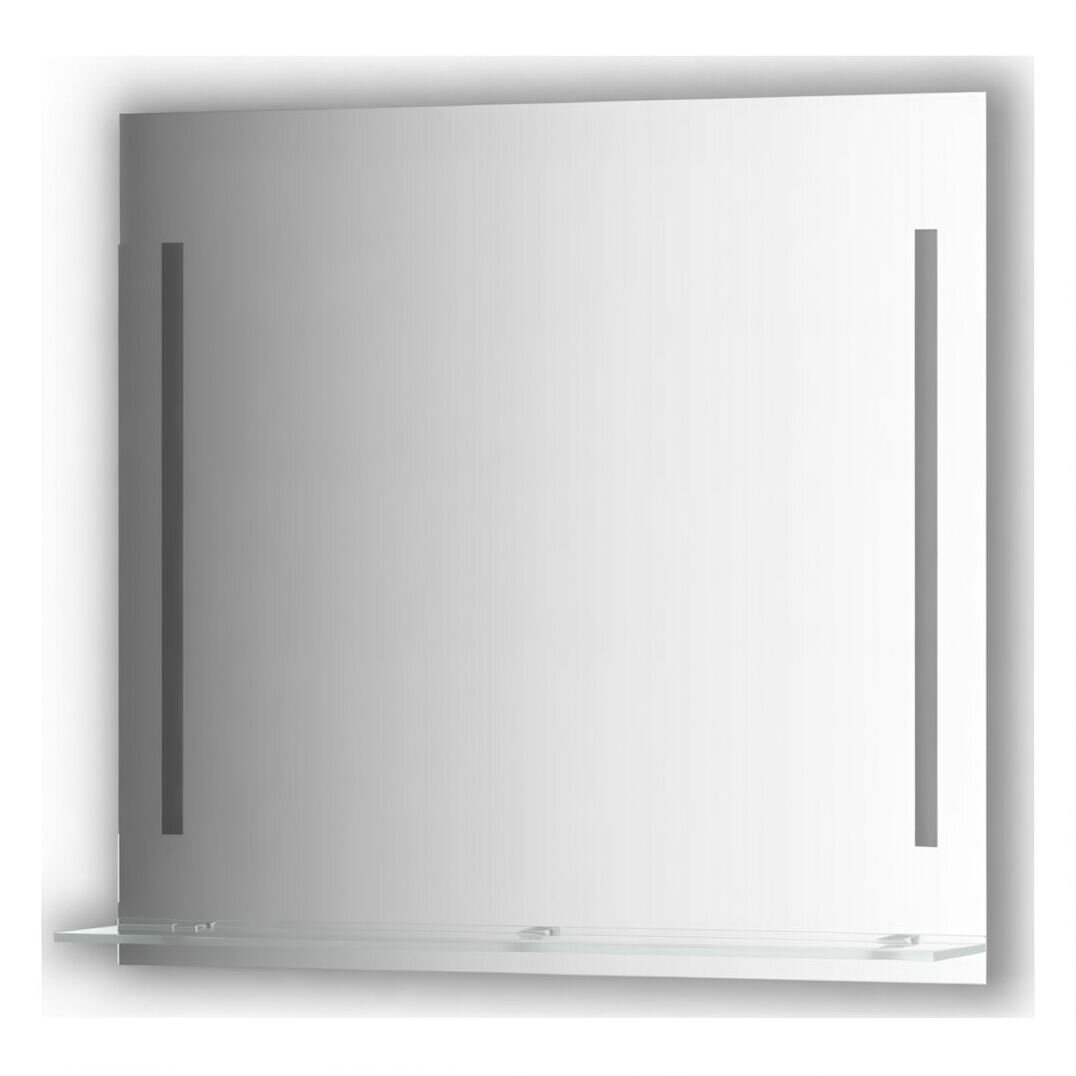 Изображение товара Зеркало с полочкой и LED-светильником Evoform Ledline-S BY 2165 90х75 см