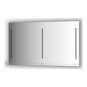 Изображение товара Зеркало с полочкой и LED-светильниками Evoform Ledline-S BY 2169 130х75 см