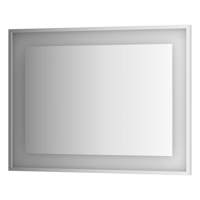 Изображение товара Зеркало в багетной раме и LED-светильником Evoform Ledside BY 2205 100х75 см