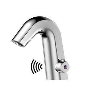 Изображение товара Сенсорный смеситель для раковины SantiLine SL-9033 хром электронный Изображение товара Сенсорный смеситель для раковины SantiLine SL-9033 хром электронный