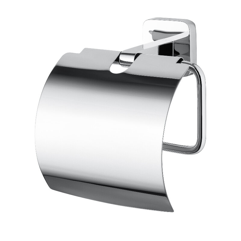 Изображение товара Держатель для туалетной бумаги Wonzon & Woghand WW-6626 с крышкой, хром