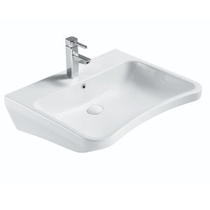 Изображение товара Раковина SantiLine SL-3011, 65 х 56,5 см, подвесная, цвет белый