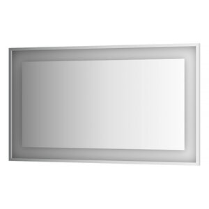 Изображение товара Зеркало в багетной раме с LED подсветкой EVOFORM Ledside BY 2208 130х75 см